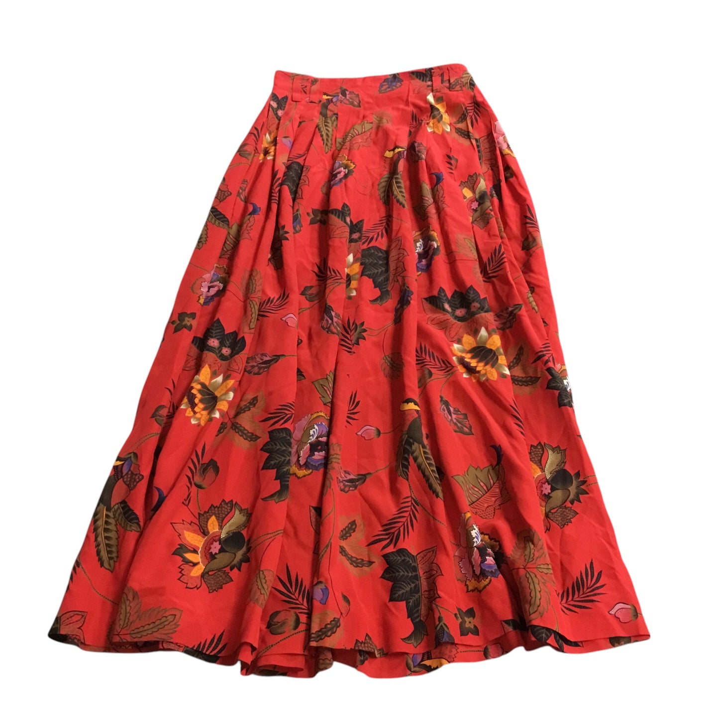 Skirt Maxi By Ellen Tracy In Red, Size: 4