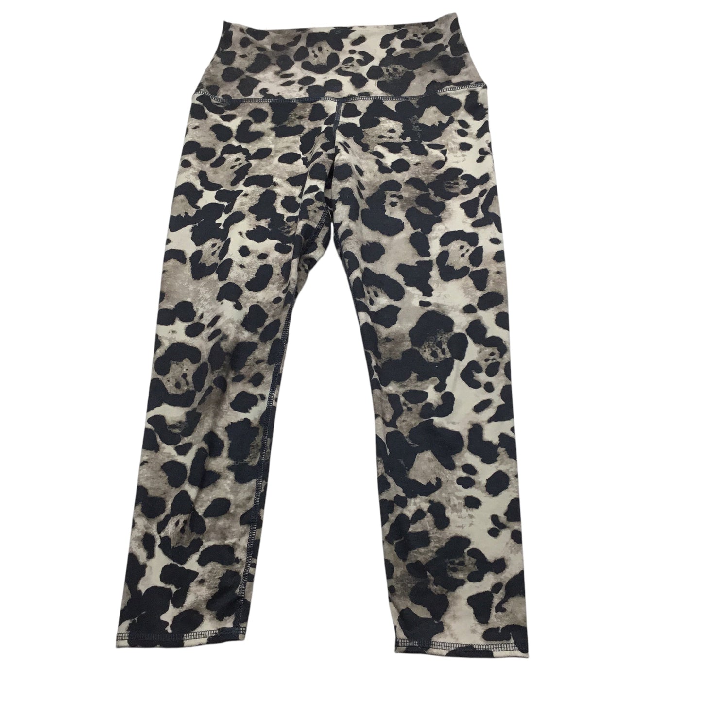 Athletic Capris By Evolution In Animal Print, Size: M