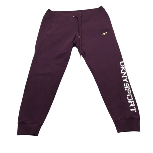 Athletic Pants By Dkny In Purple, Size: M