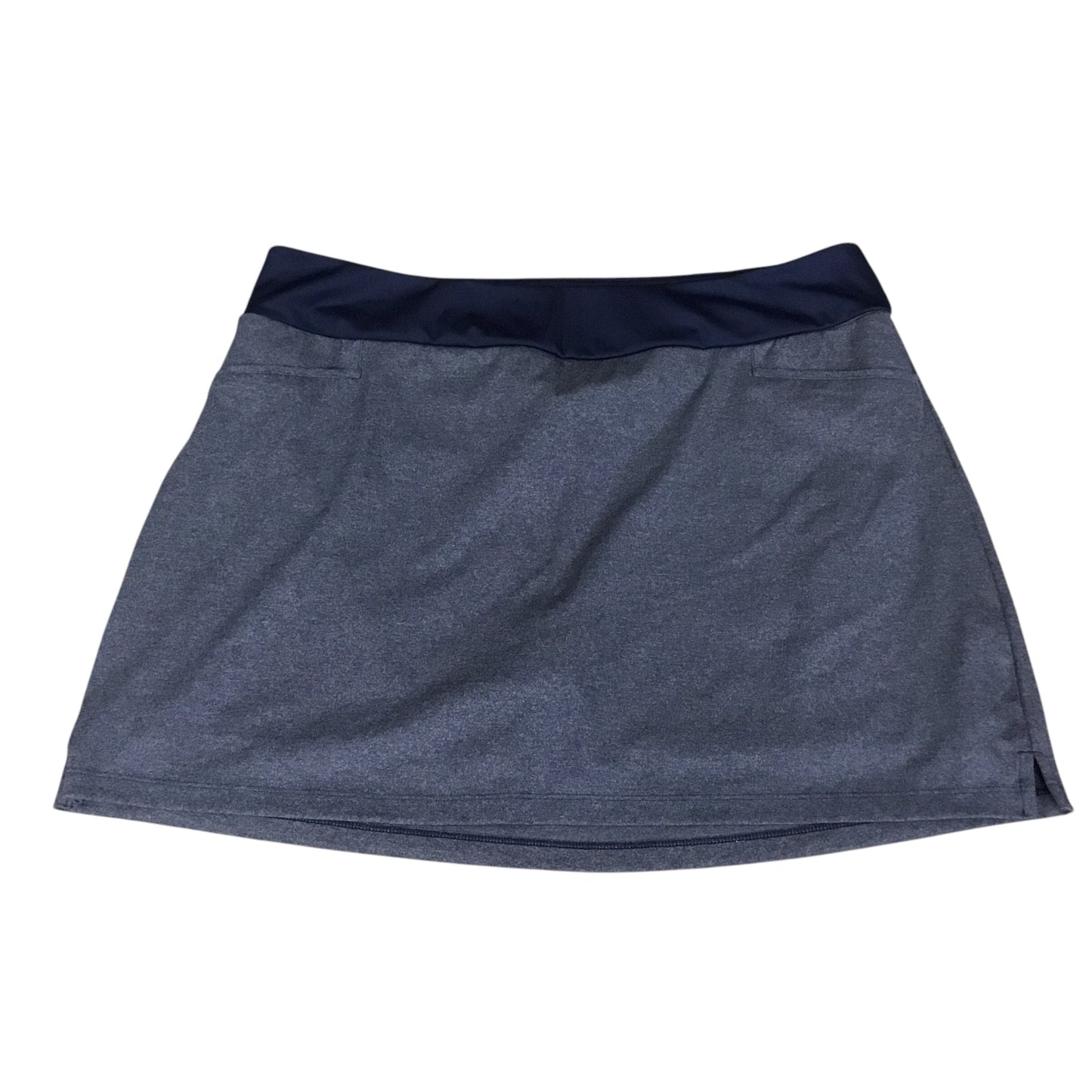 Athletic Skort By Adidas In Navy, Size: Xl