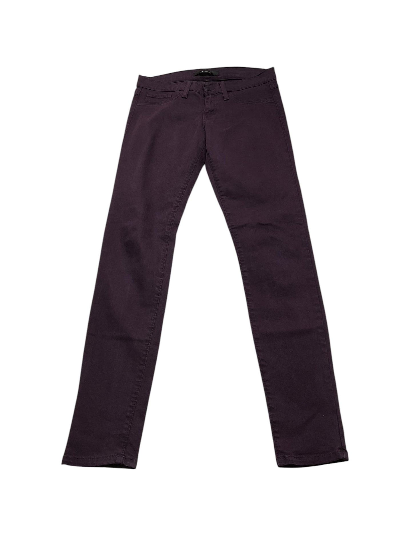 Jeans Skinny By Flying Monkey In Purple, Size: 2