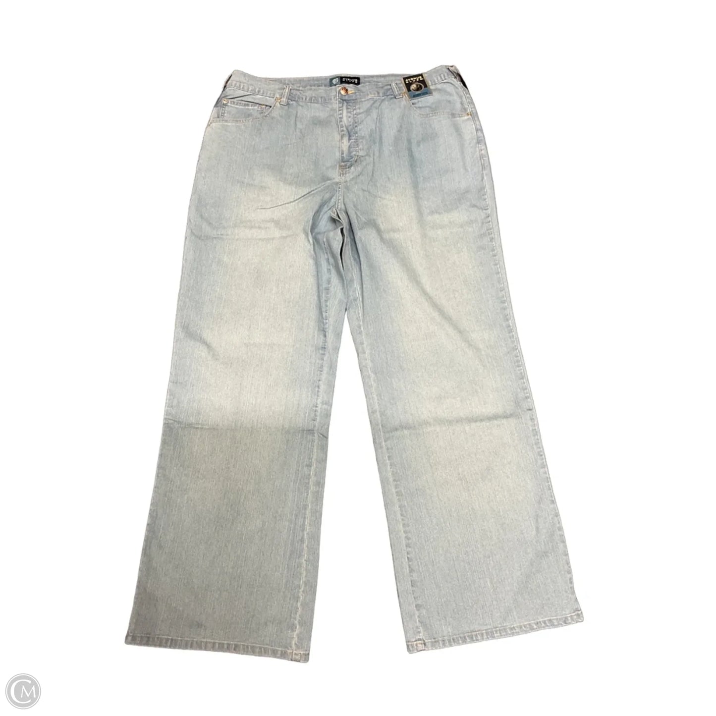 Jeans Boot Cut By Avenue Blues In Blue Denim, Size: 18