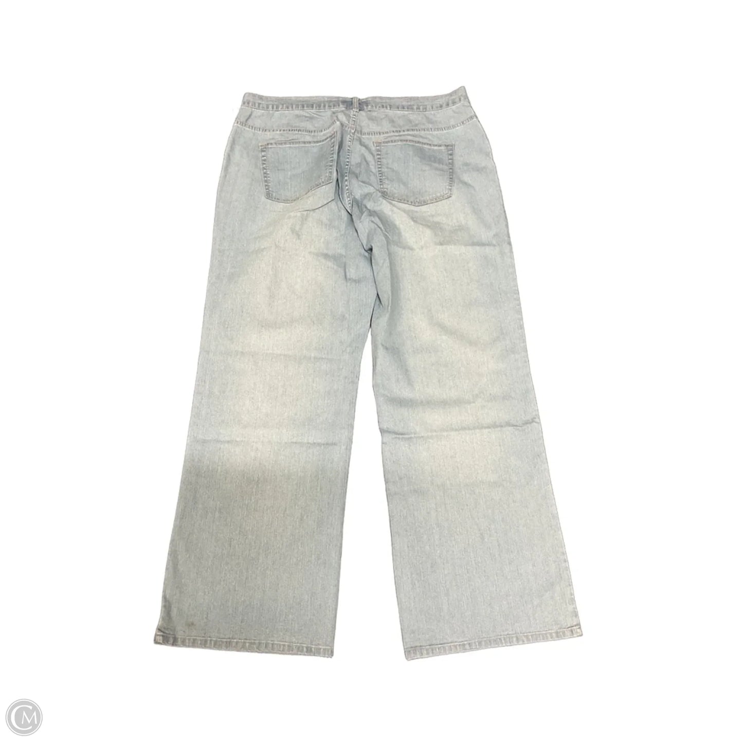 Jeans Boot Cut By Avenue Blues In Blue Denim, Size: 18