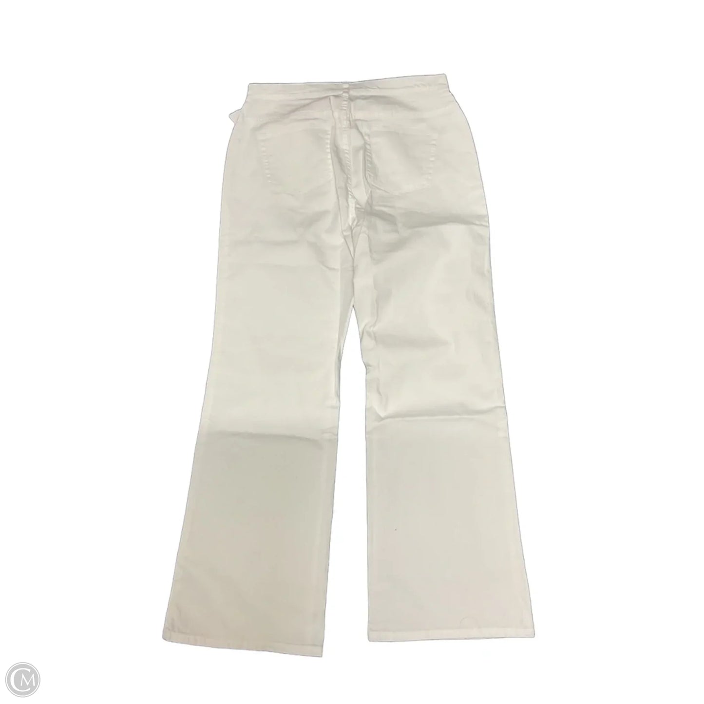 Jeans Boot Cut By Avenue Blues In White Denim, Size: 16