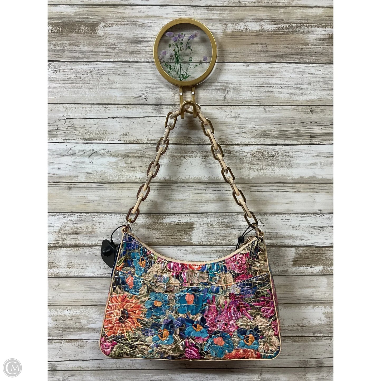 Handbag Designer By Brahmin, Size: Small