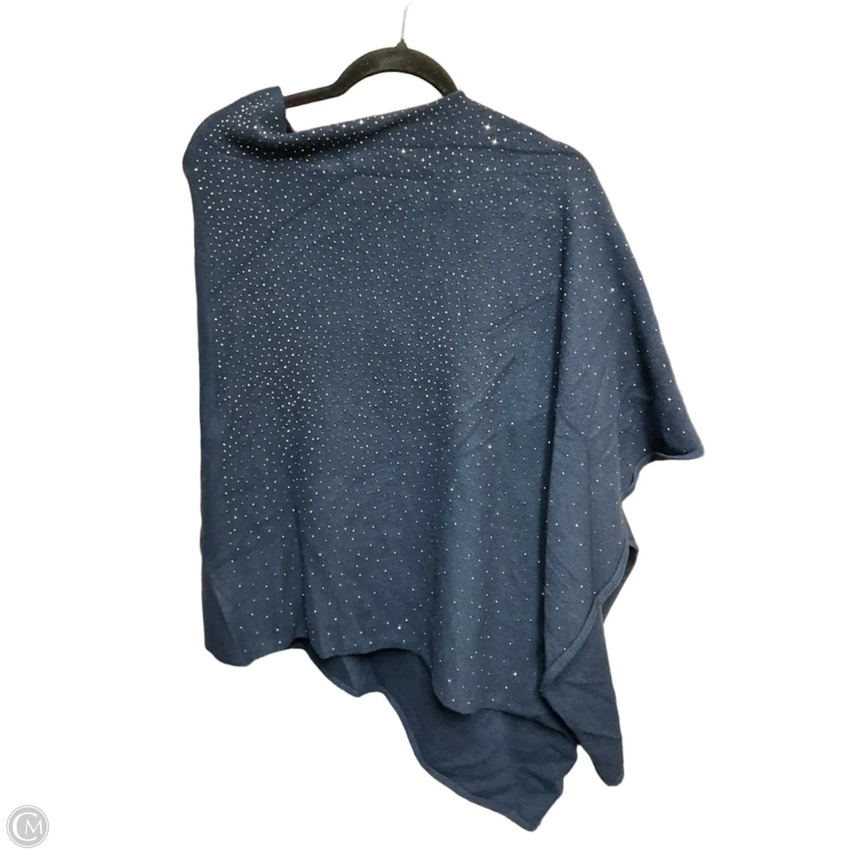 Shawl By Clothes Mentor In Navy