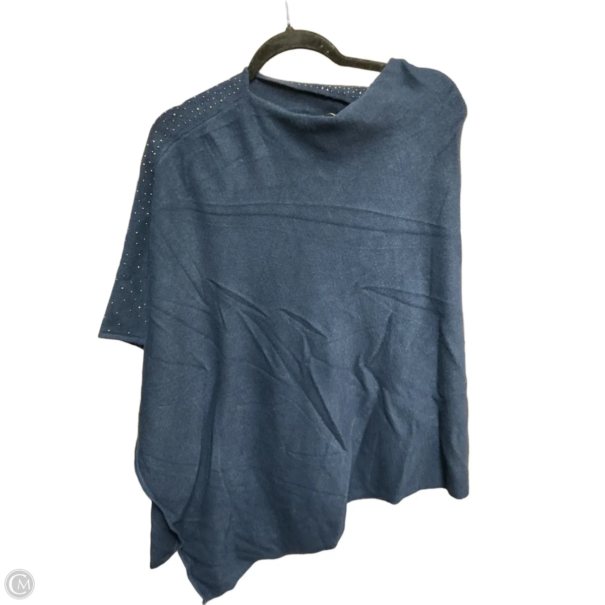 Shawl By Clothes Mentor In Navy