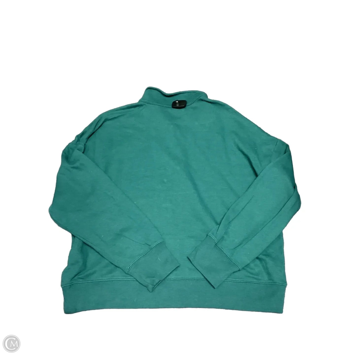 Sweatshirt Collar By Gap In Green, Size: Xl
