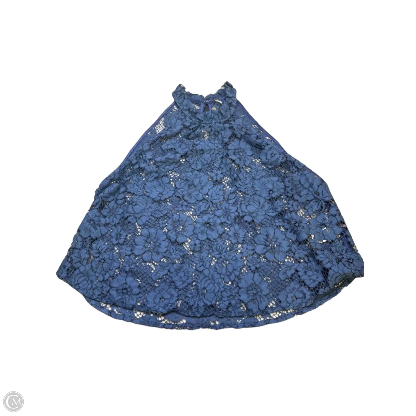 Blouse Sleeveless By Free People In Blue, Size: S