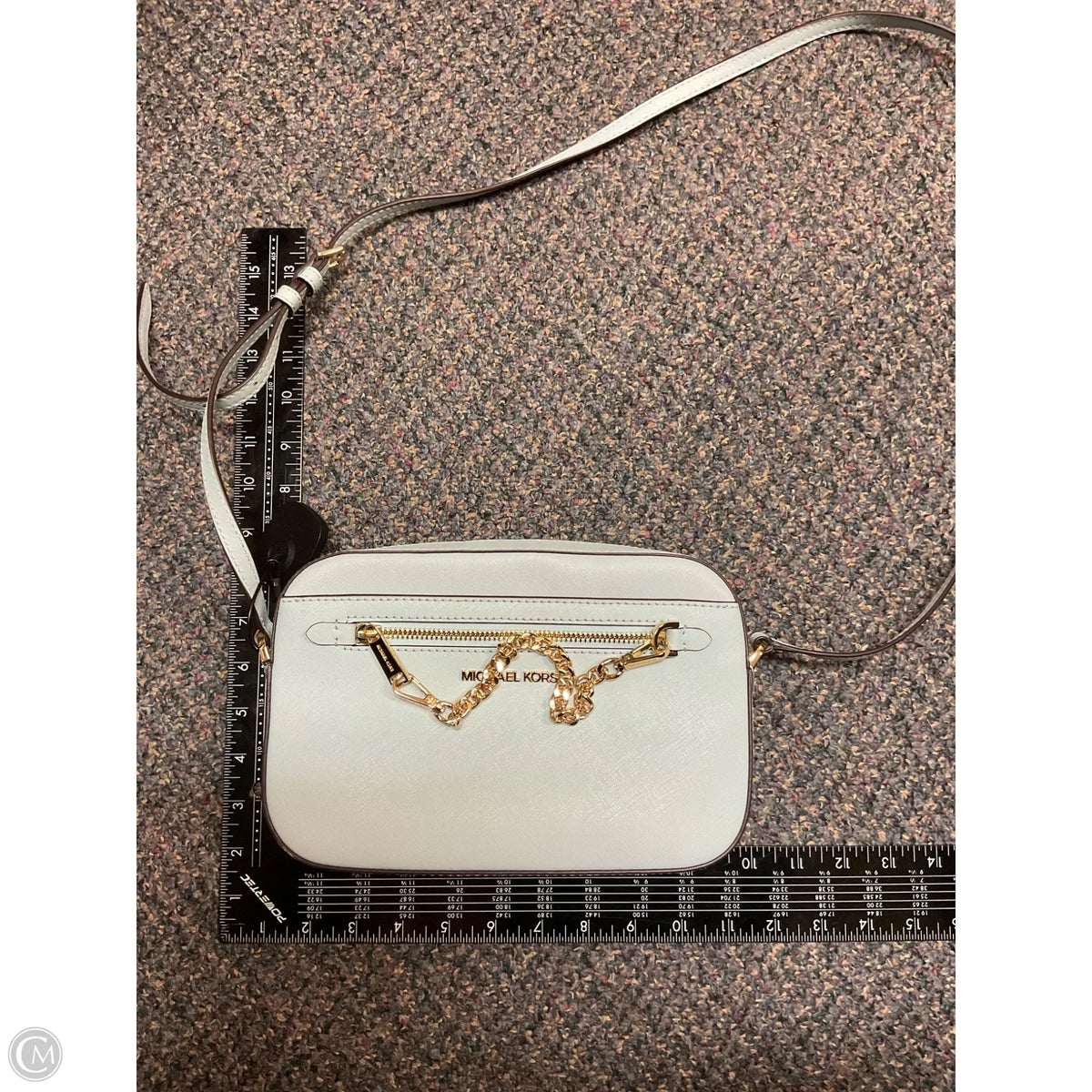 Crossbody Designer By Michael Kors, Size: Medium