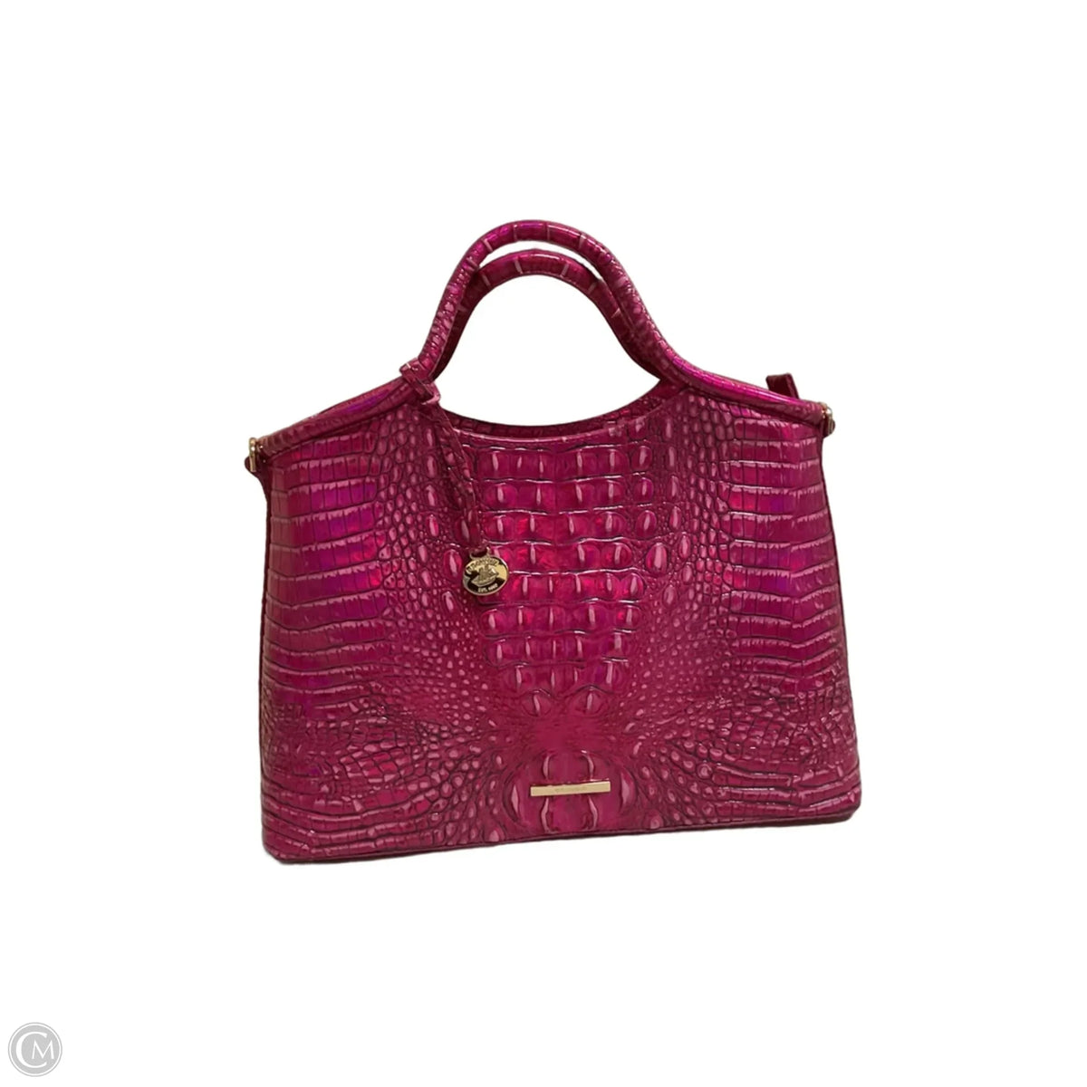 Handbag Designer By Brahmin, Size: Large