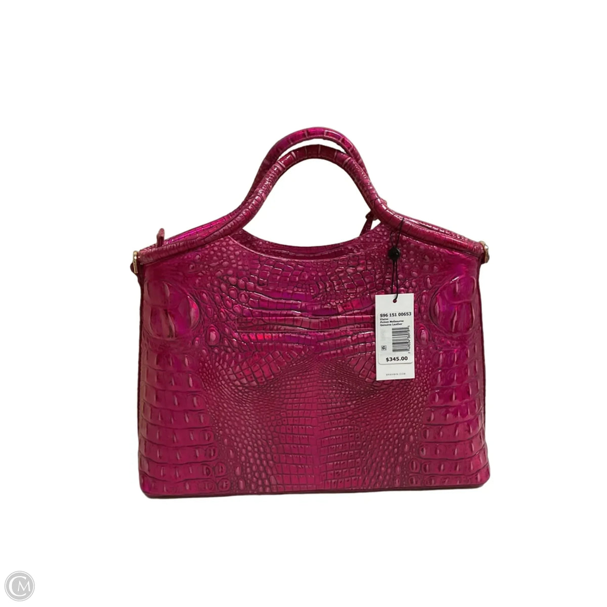 Handbag Designer By Brahmin, Size: Large