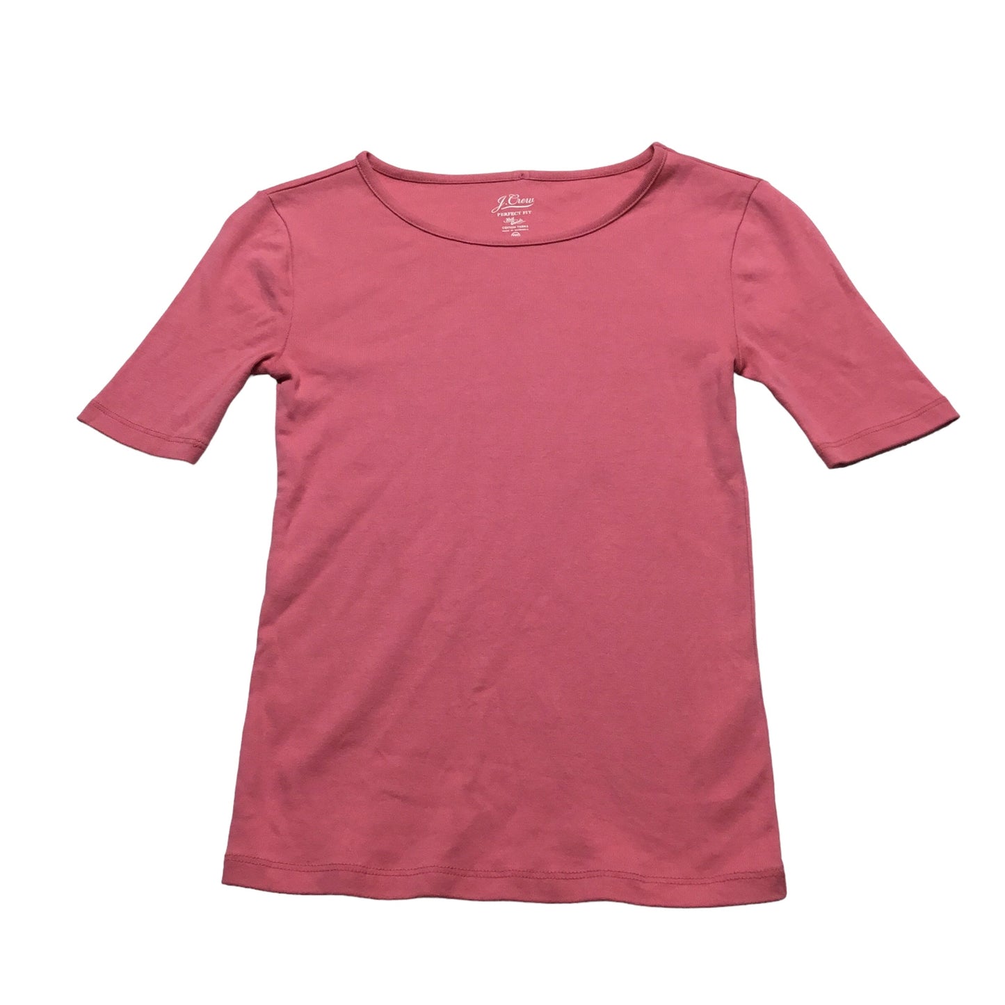 Pink Top Short Sleeve J. Crew, Size Xxs