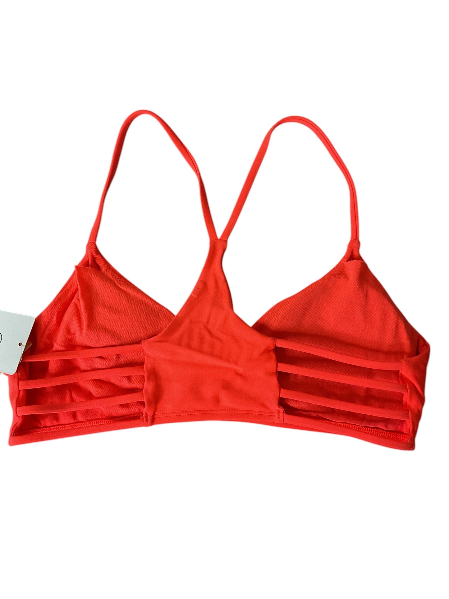 Athletic Bra By Clothes Mentor In Coral, Size: Xl