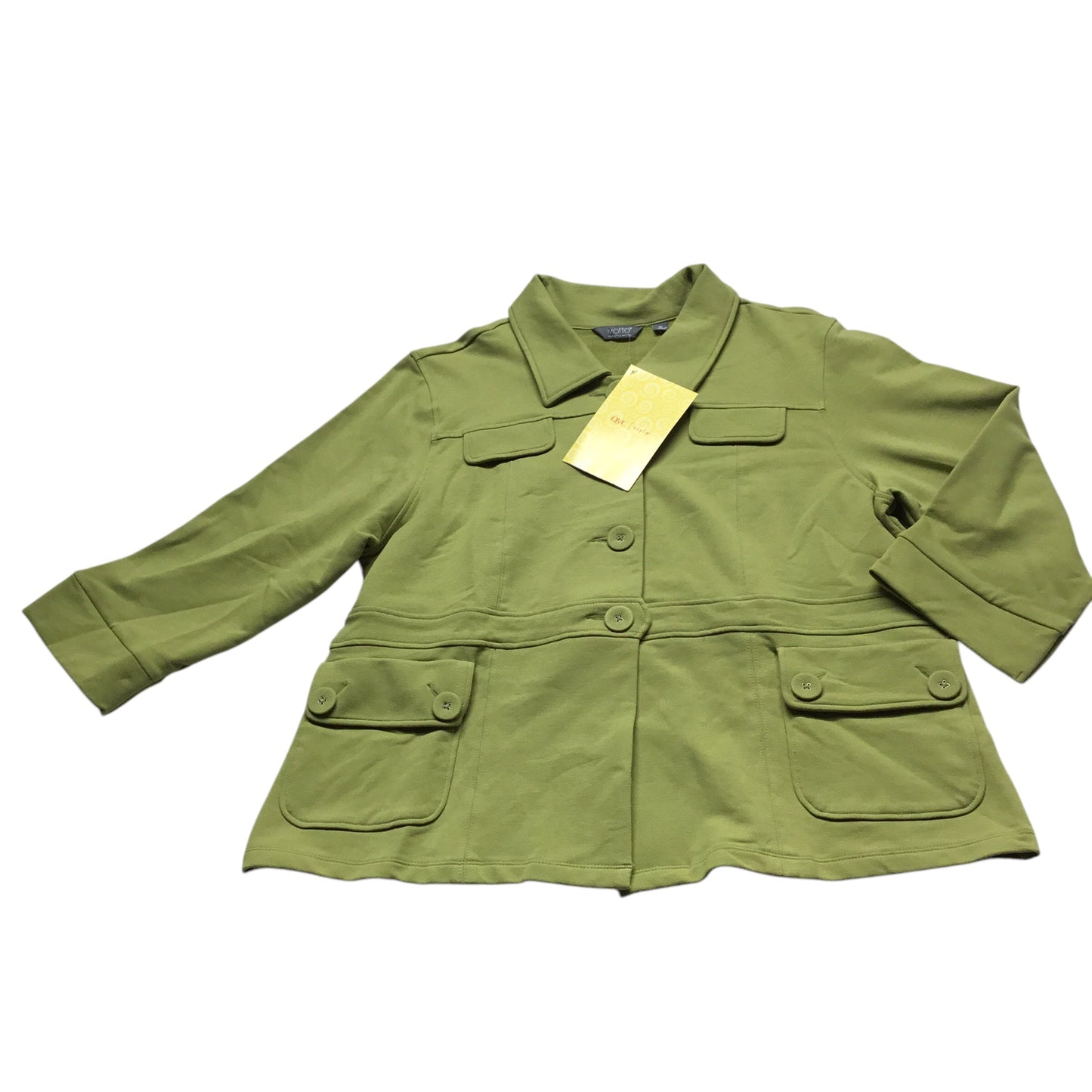 Jacket Other By Motto In Green, Size: Xl