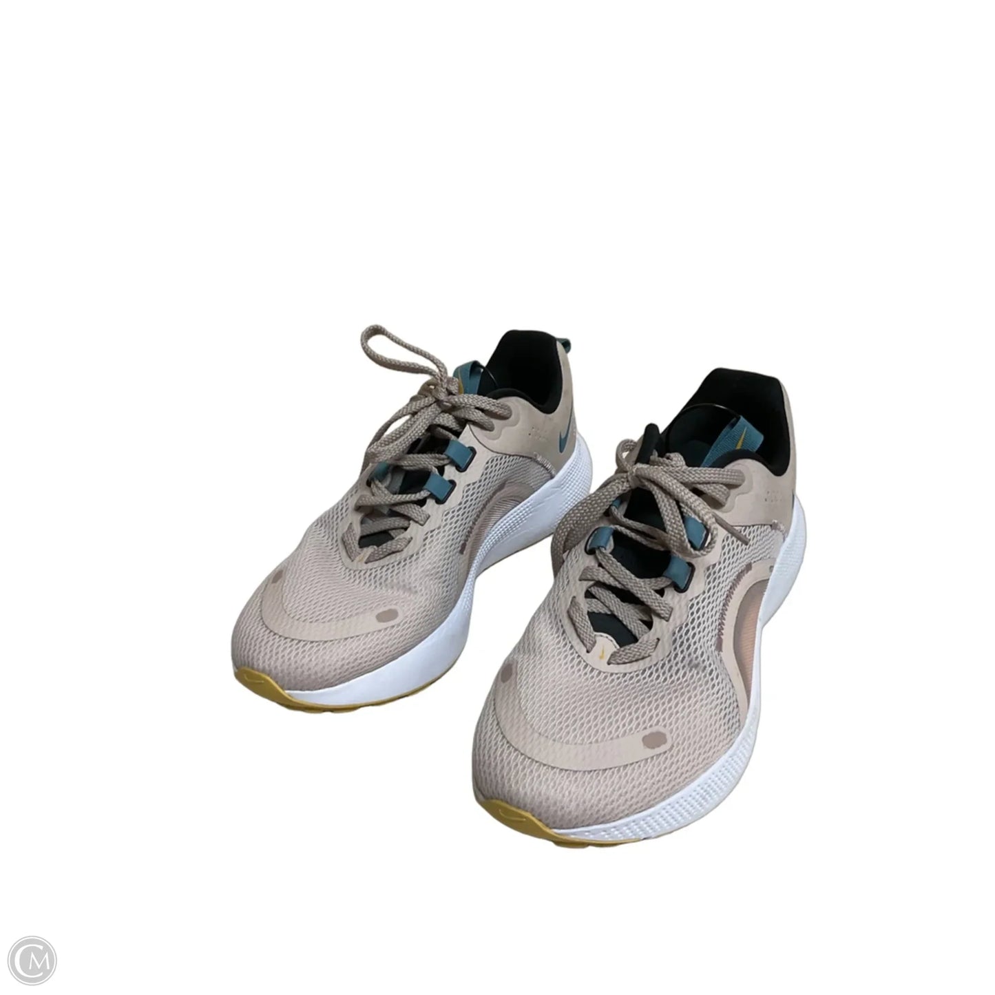 Shoes Athletic By Nike In Tan, Size: 8.5