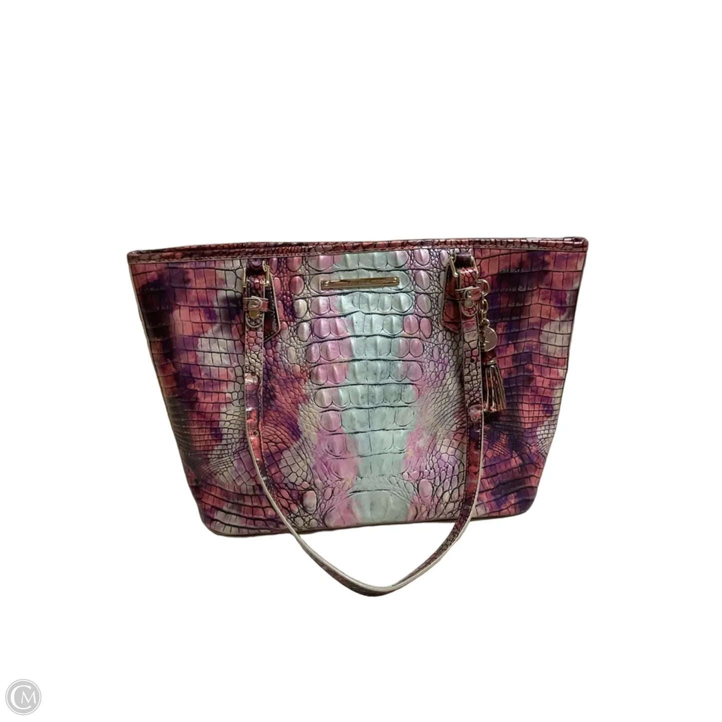Handbag Designer By Brahmin, Size: Medium