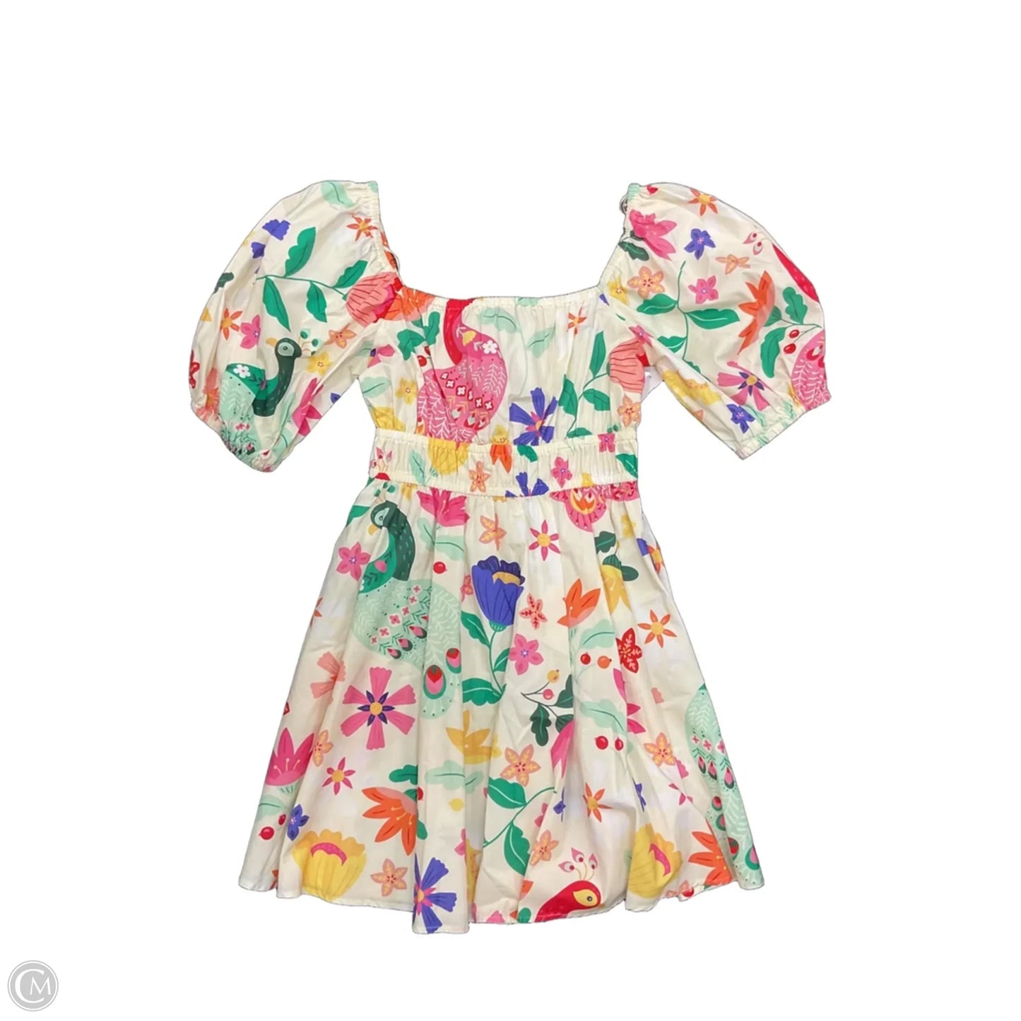 Dress Casual Short By Cmb In Floral Print, Size: M