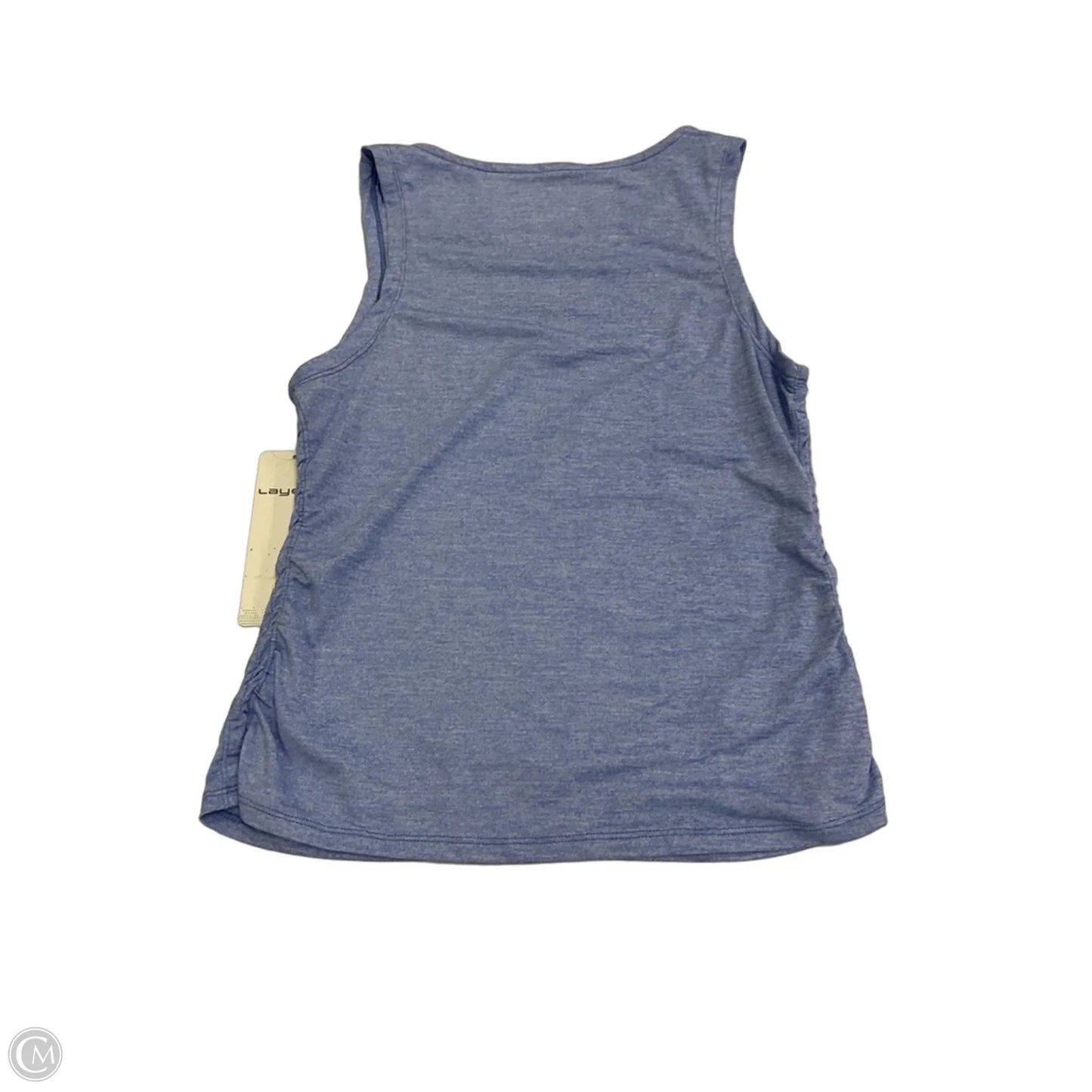 Athletic Tank Top By Layer 8 In Blue, Size: M