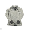 Athletic Sweatshirt Collar By Eddie Bauer In Grey, Size: M
