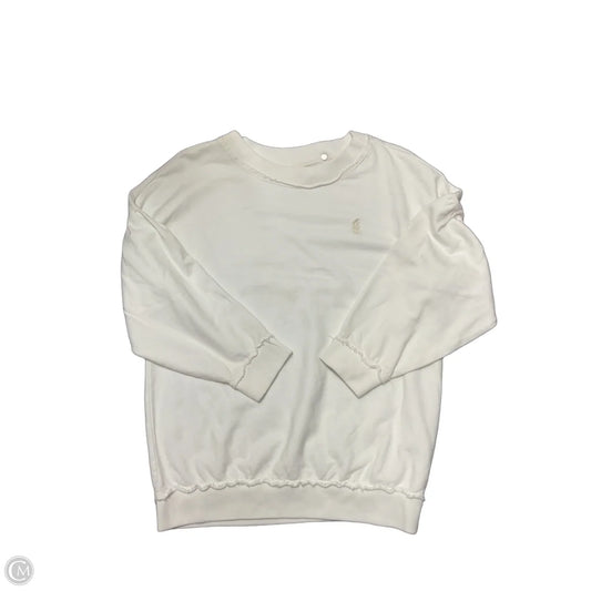 Sweatshirt Crewneck By Free People In White, Size: Xs