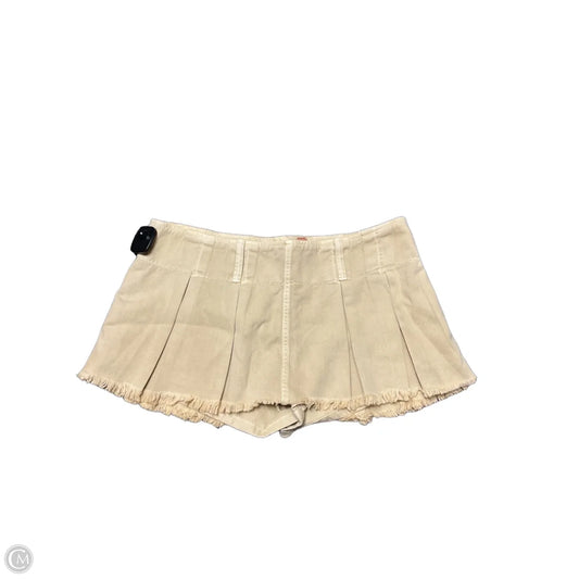 Skort By Free People In Tan, Size: 12