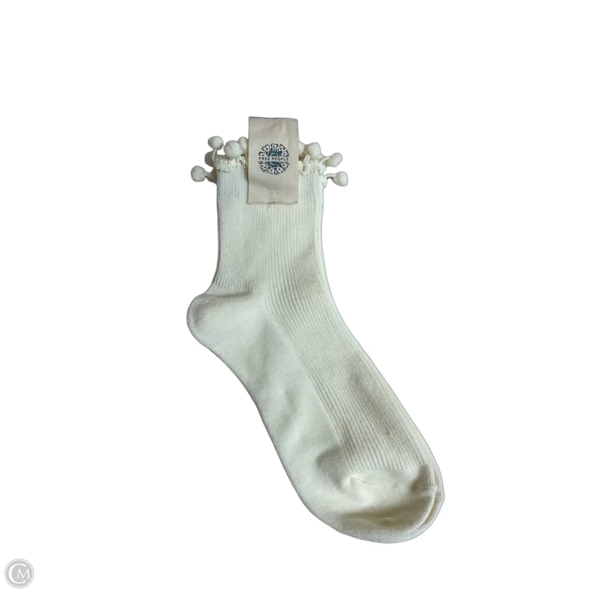 Socks By Free People In Ivory, Size: 0