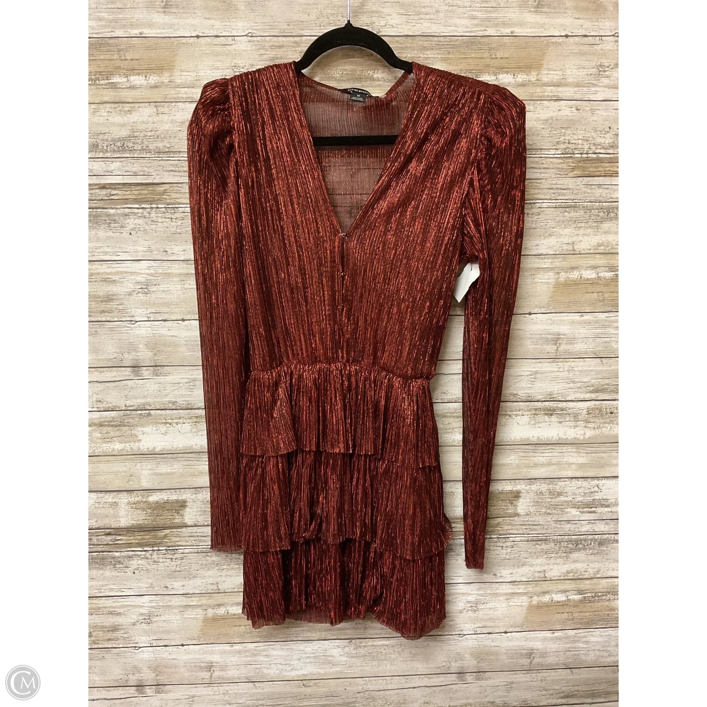 Dress Party Short By Cma In Orange, Size: M