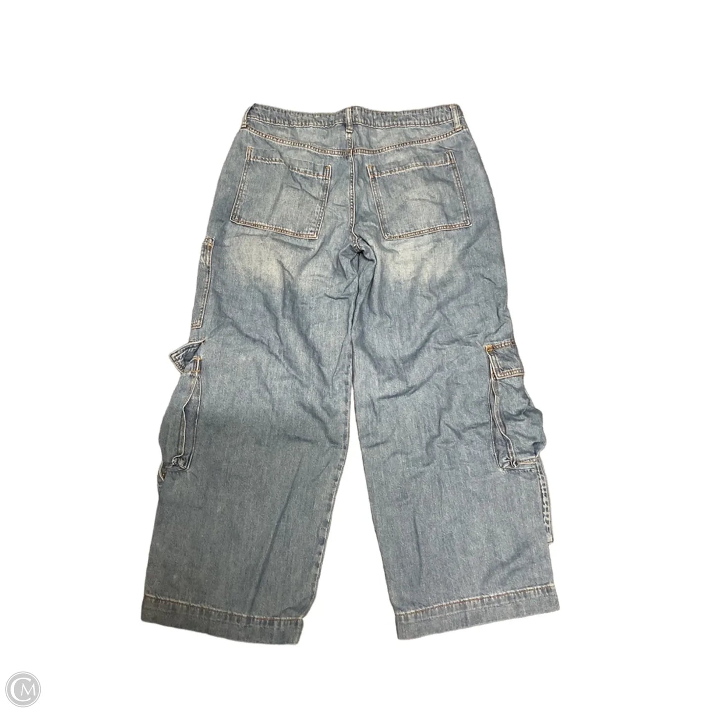 Jeans Wide Leg By Wild Fable In Blue Denim, Size: 12
