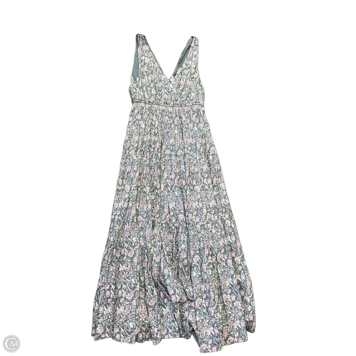 Dress Casual Maxi By Lucky Brand In Floral Print, Size: Xs