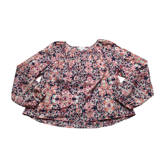 Top Long Sleeve By Wonderly In Floral Print, Size: M