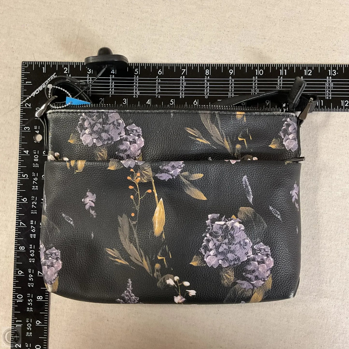 Crossbody Leather By A New Day, Size: Medium