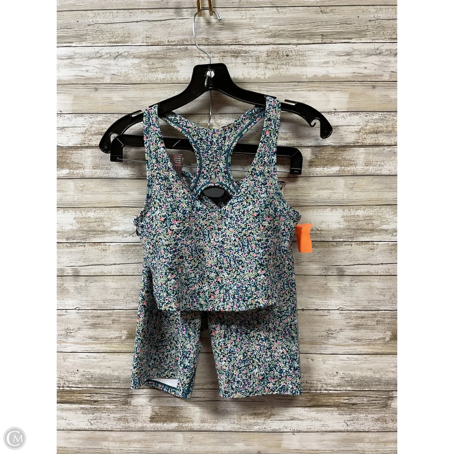 Athletic Shorts 2pc By Sage In Floral Print, Size: Xs