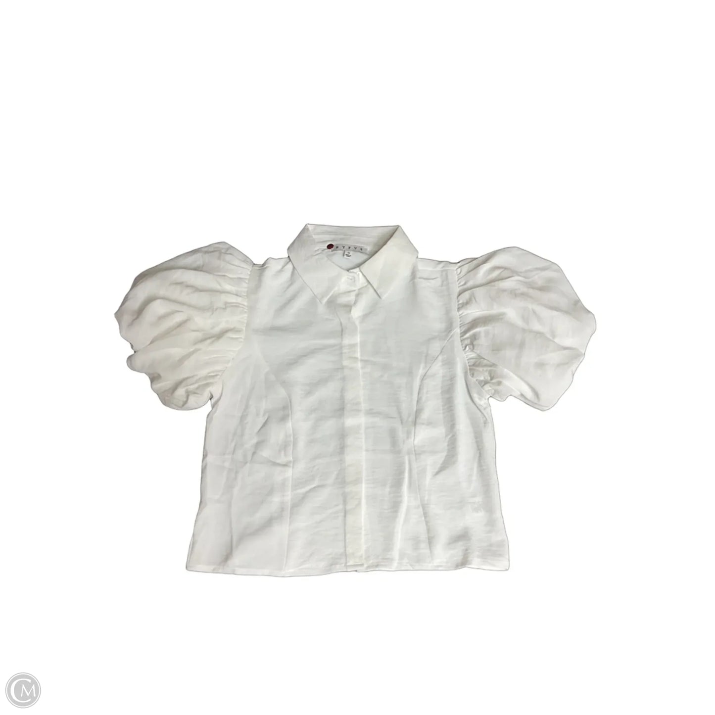 Top Short Sleeve By Hyfve In White, Size: S