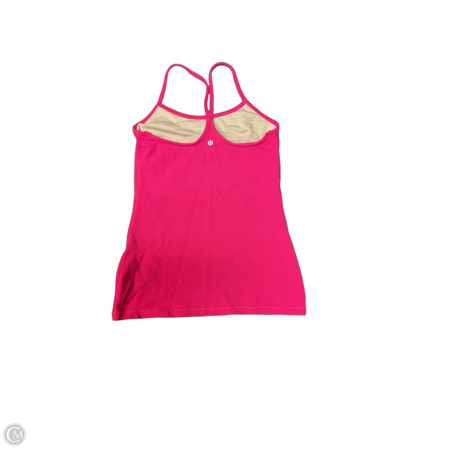 Athletic Tank Top By Lululemon In Pink, Size: 8