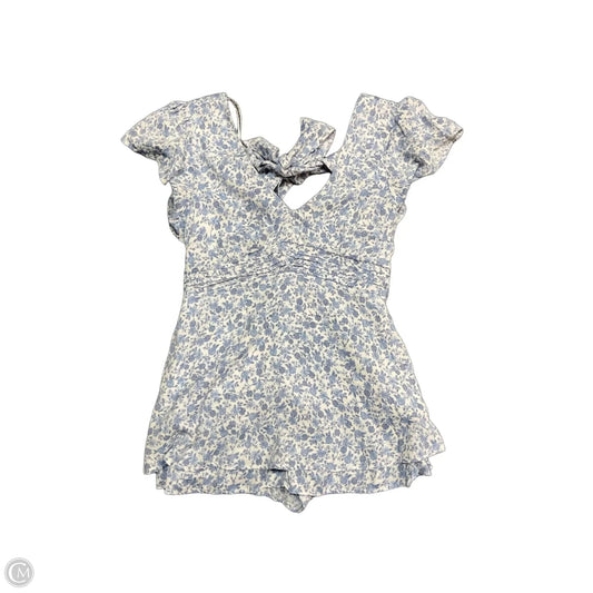 Romper By Blue Rain In Floral Print, Size: L