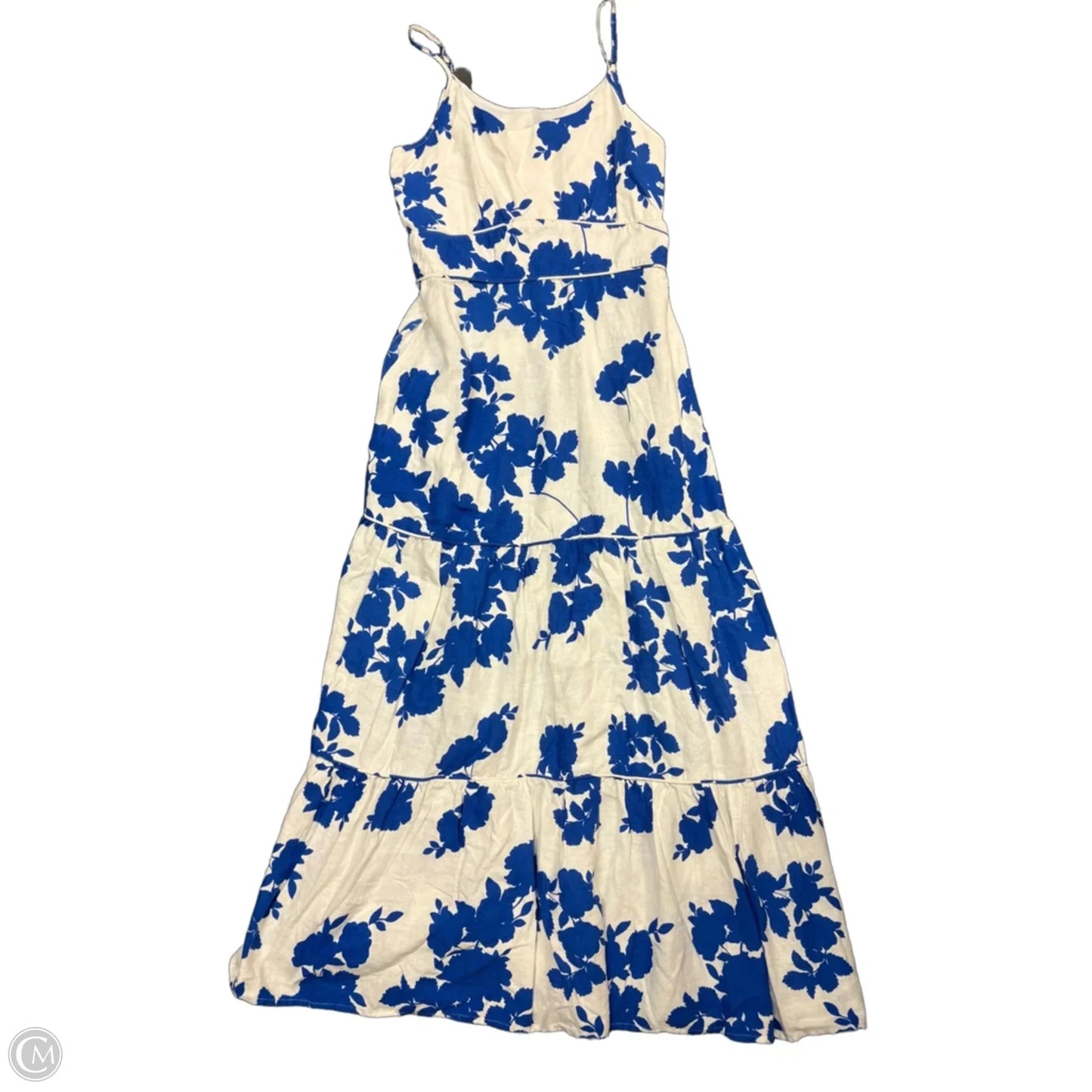 Dress Casual Maxi By Cynthia Rowley In Blue & White, Size: M