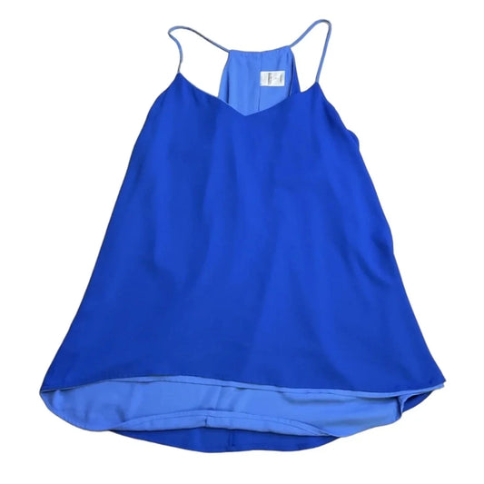 Top Sleeveless By Express In Blue, Size: L