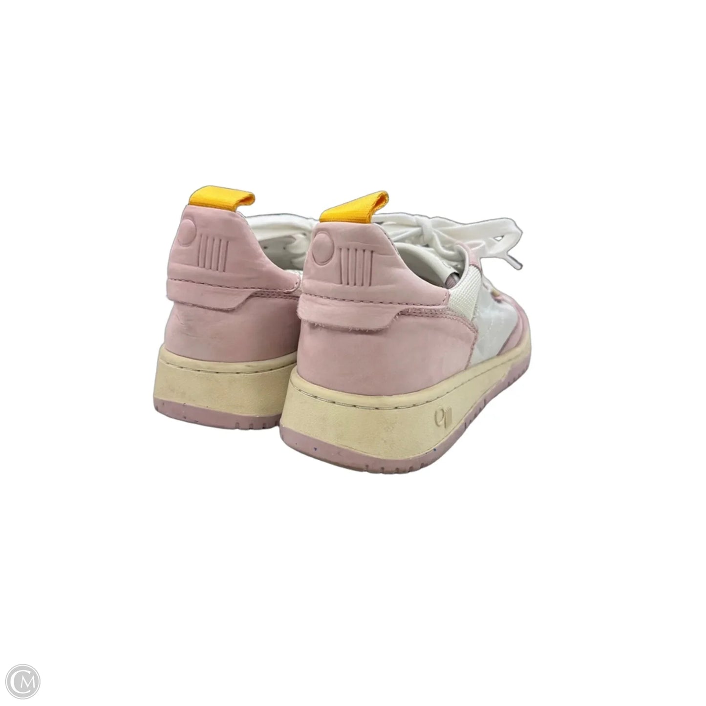 Shoes Sneakers By Cma In Pink & White, Size: 7.5