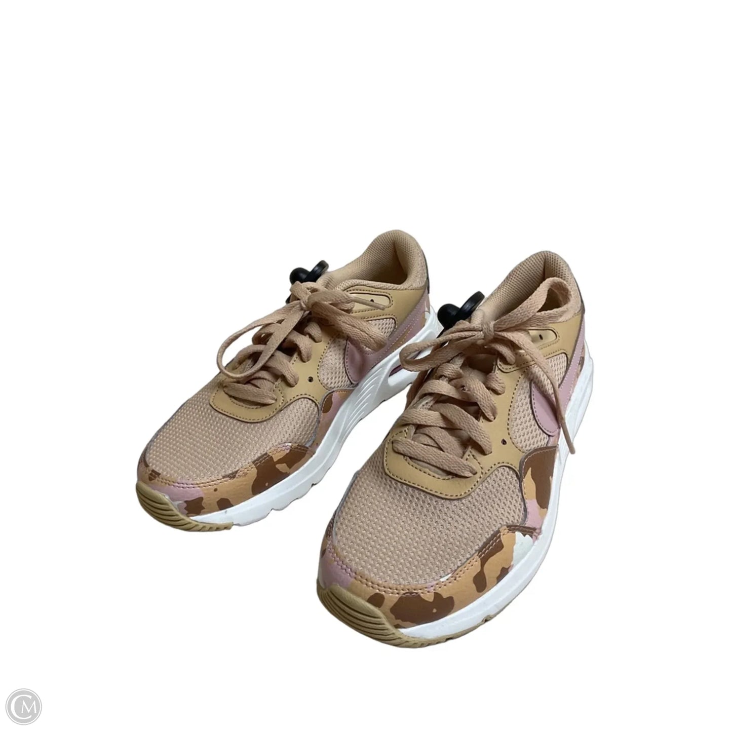 Shoes Sneakers By Nike In Camouflage Print, Size: 8.5
