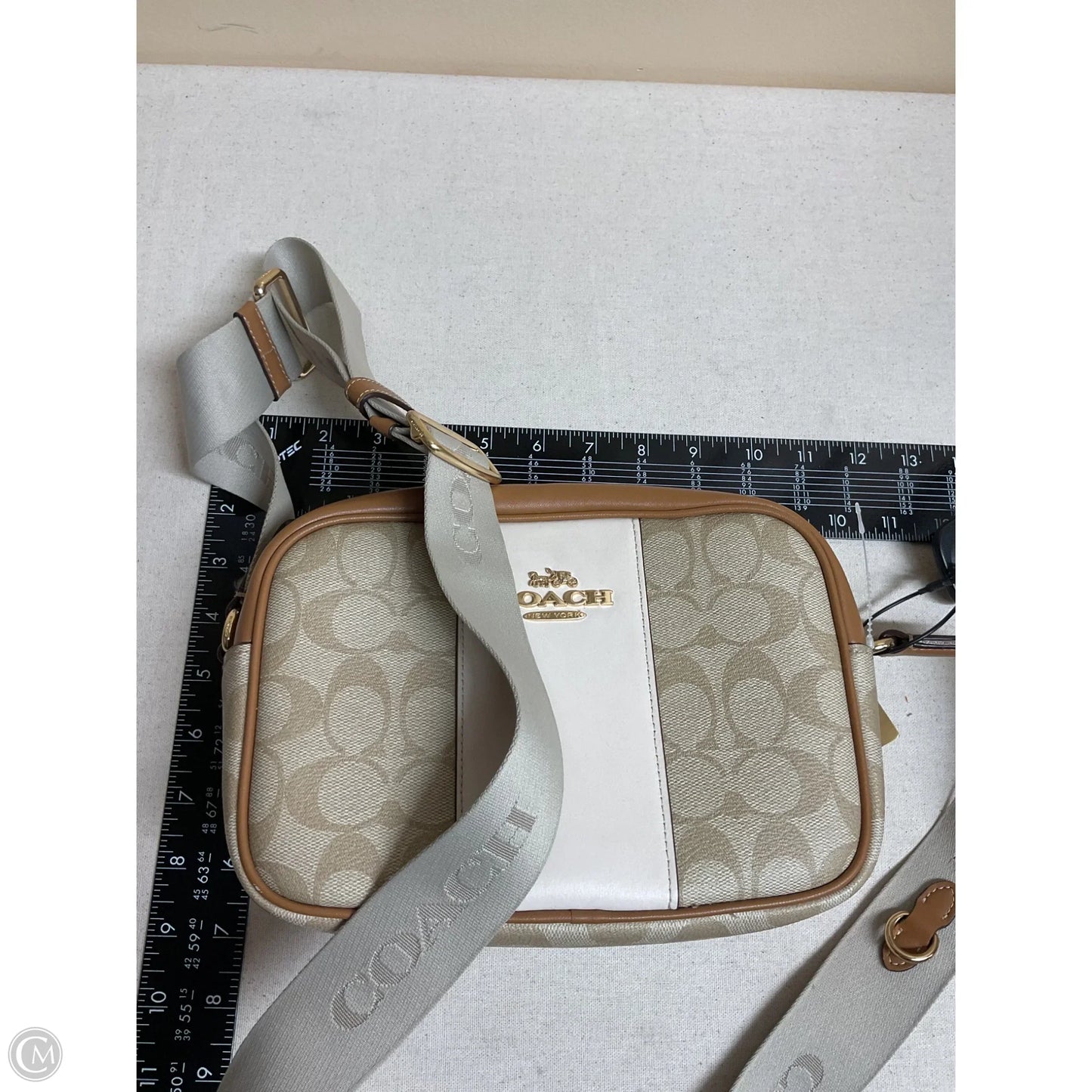 Crossbody Designer By Coach, Size: Medium