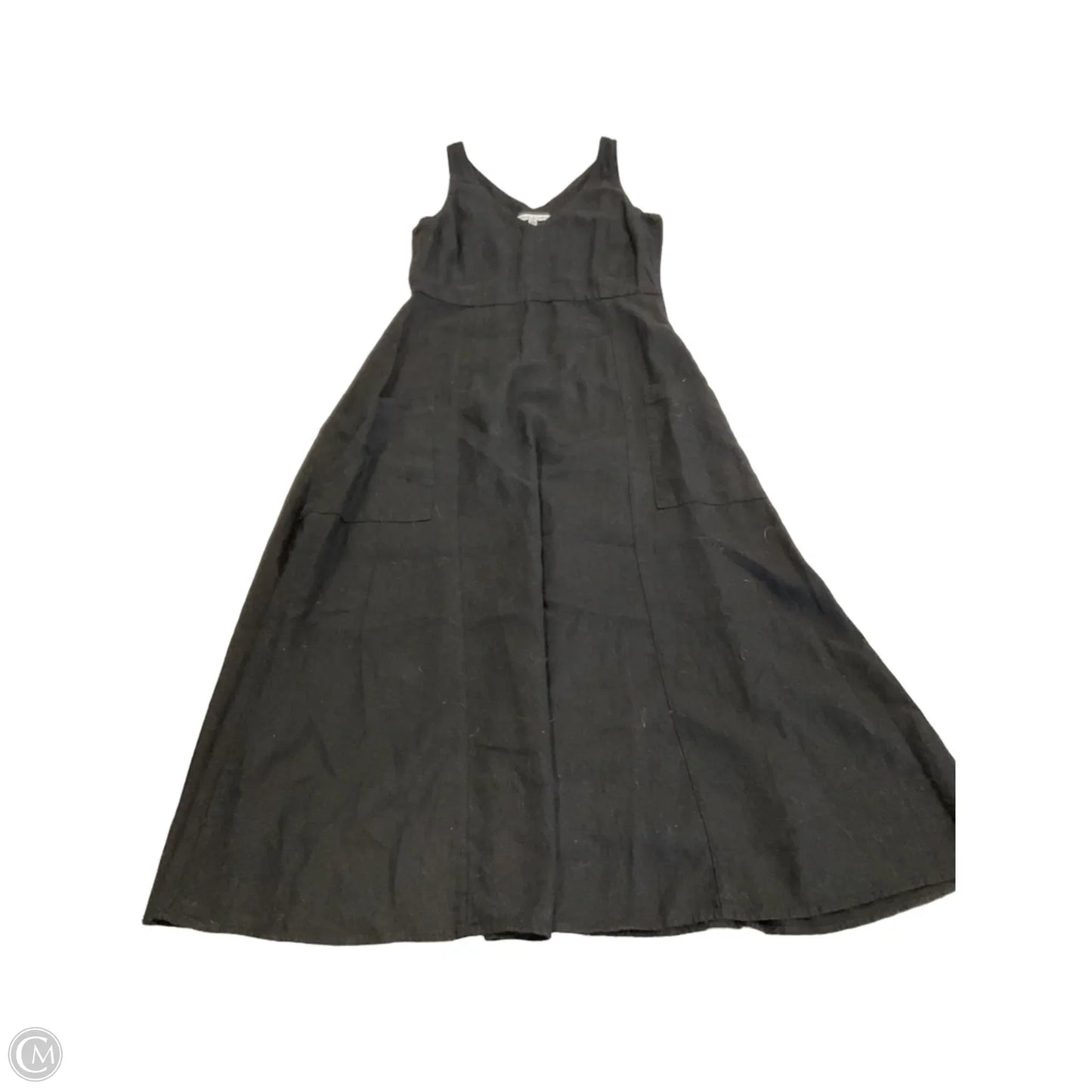 Dress Casual Midi By Maison Damelie In Black, Size: Xs