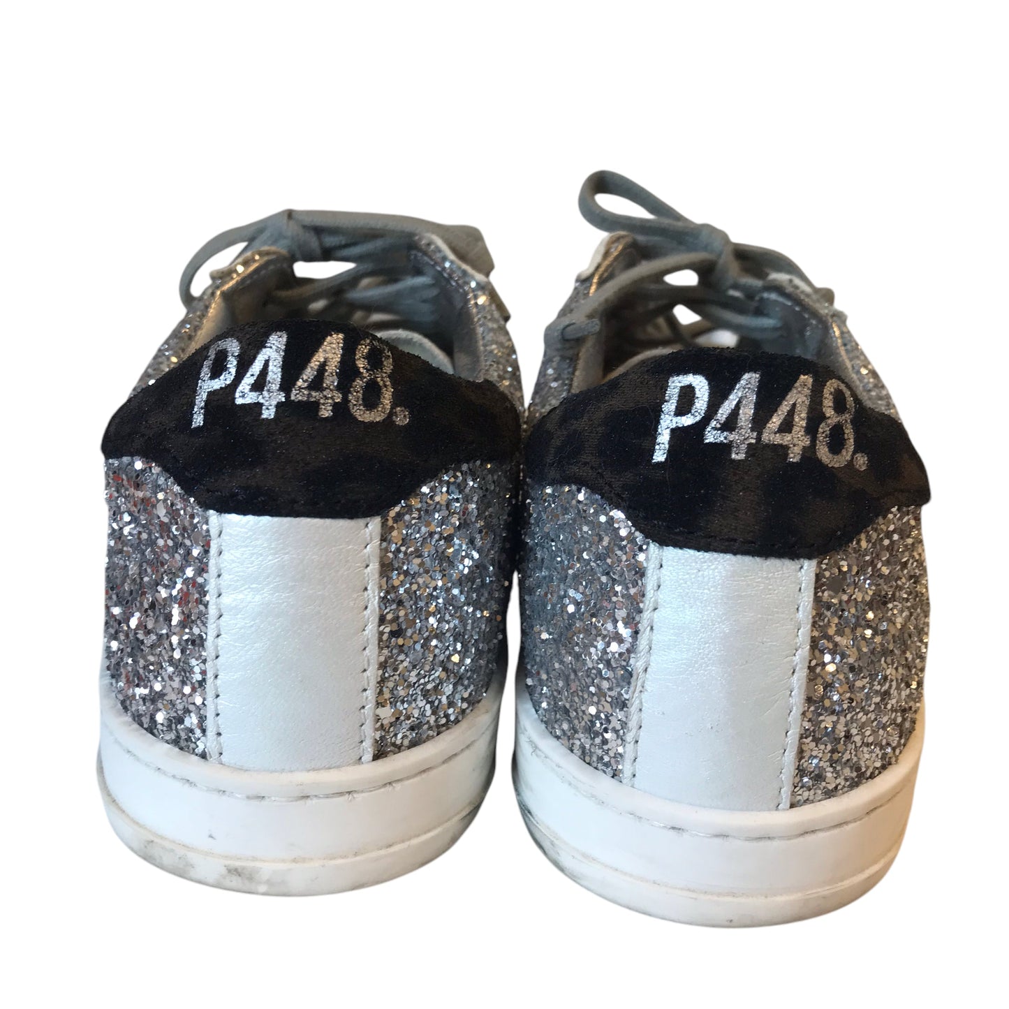 Shoes Sneakers By P448 In Silver, Size:6