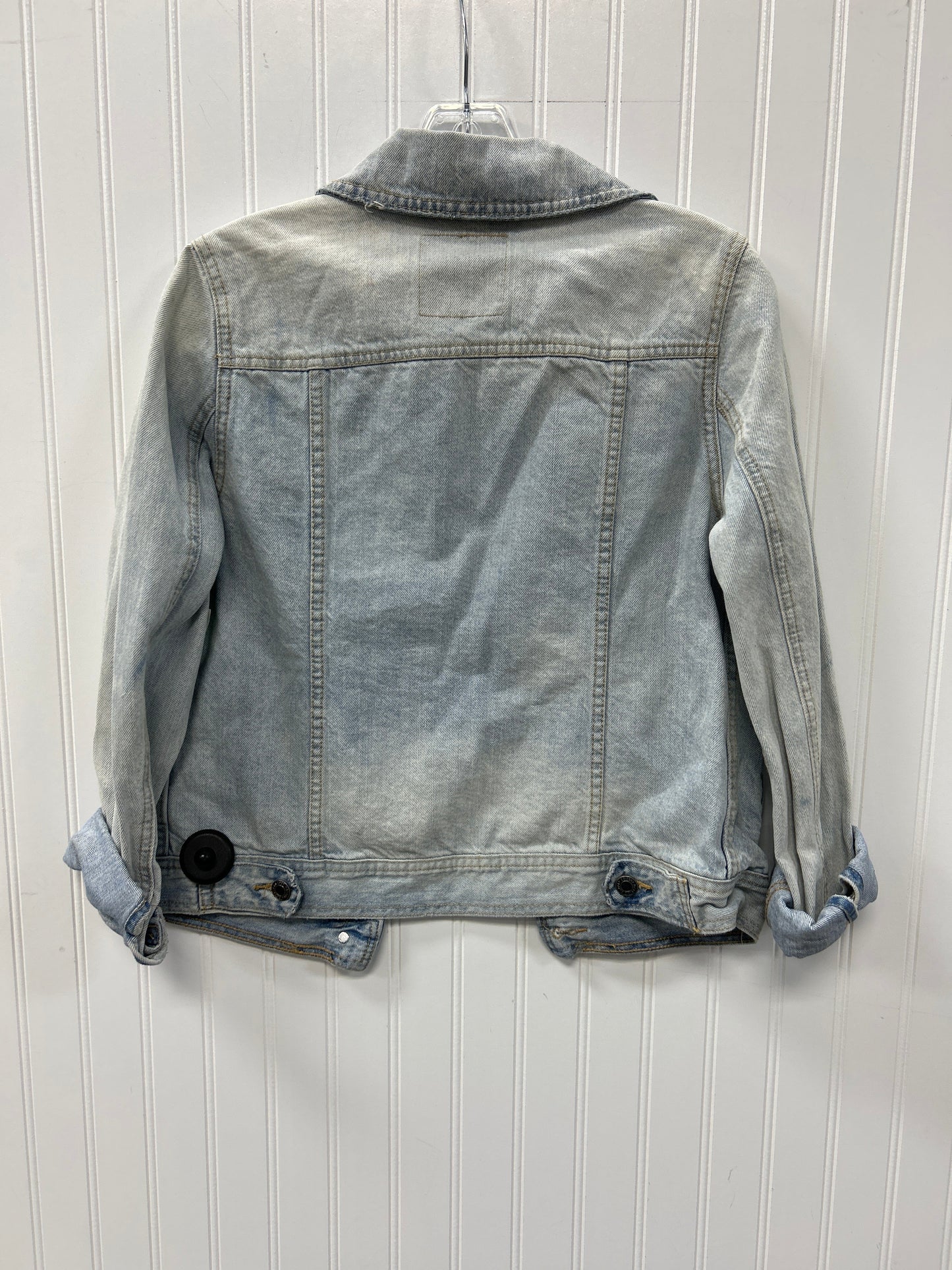 Jacket Denim By Mossimo In Blue Denim, Size:M