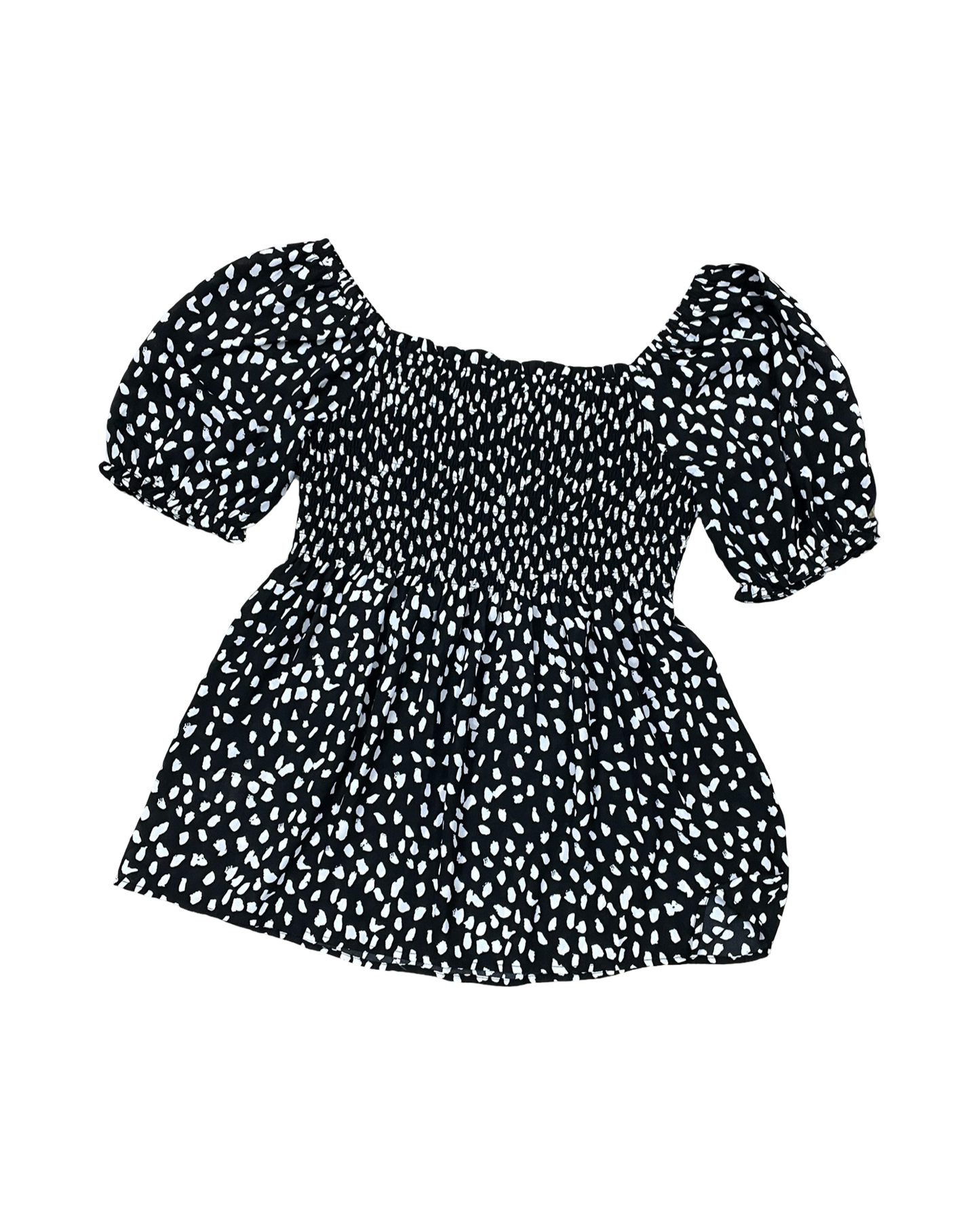 Top Ss By Doe & Rae In Black & White, Size:M
