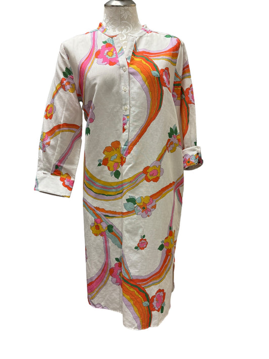 Multi-colored Dress Casual Short Villagallo , Size 14