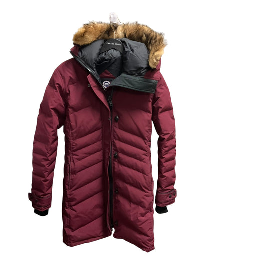 Coat Puffer & Quilted By Canada Goose In Red, Size: L