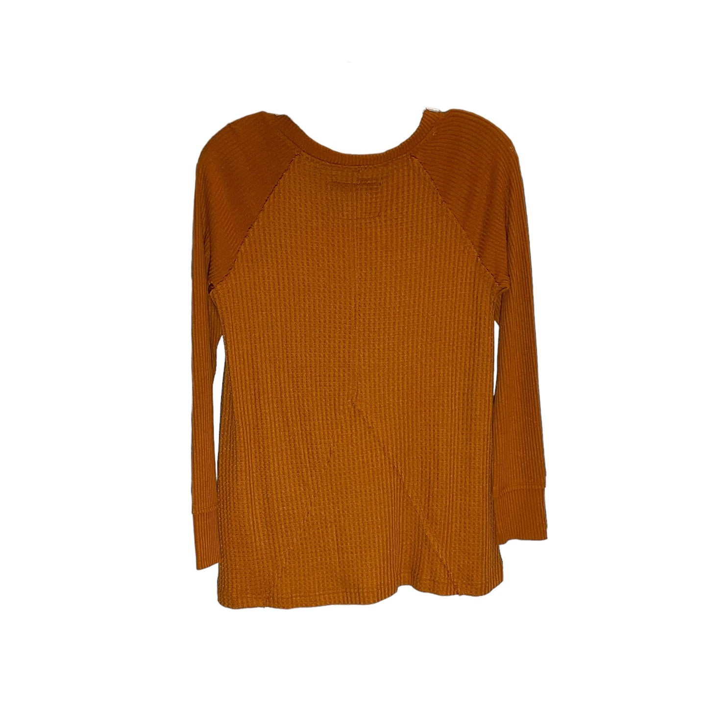 Orange Top Long Sleeve Maeve, Size Xs