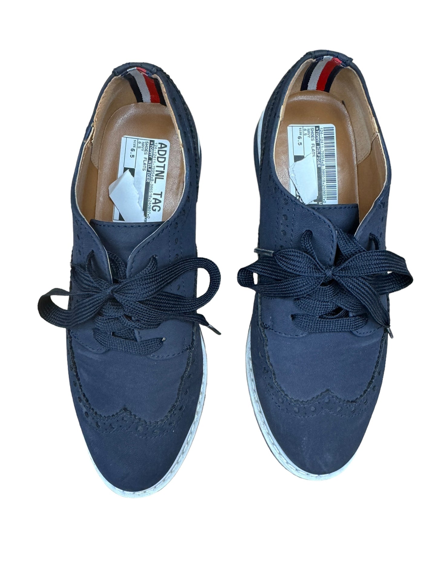 Shoes Flats By Tommy Hilfiger In Navy, Size: 6.5