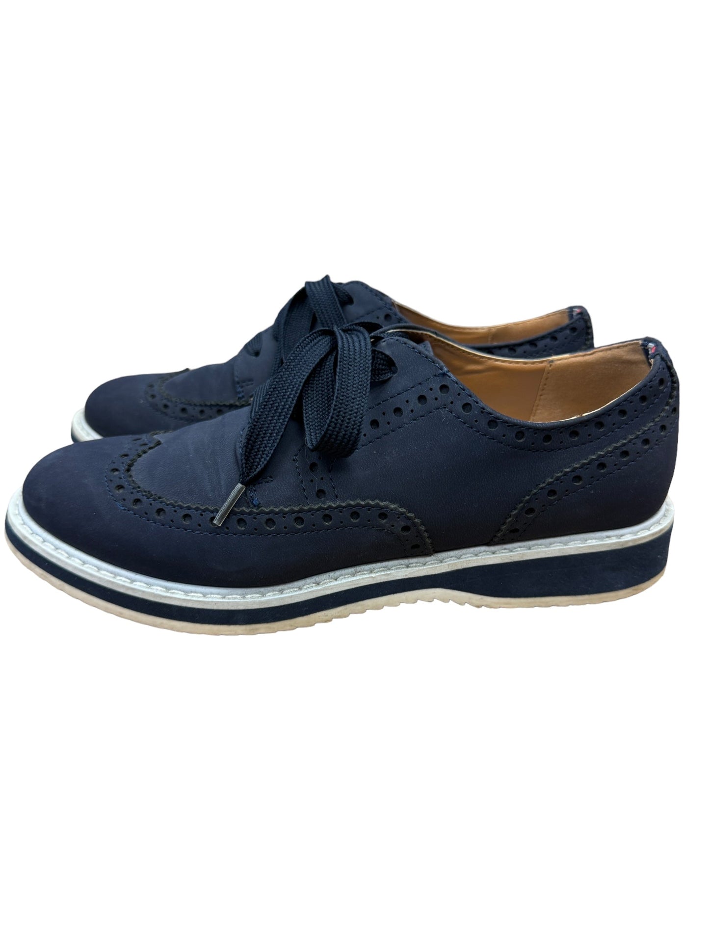 Shoes Flats By Tommy Hilfiger In Navy, Size: 6.5